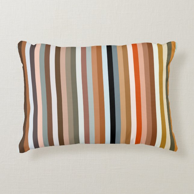 Coussins Décoratifs Motif à bandes multiples (Devant)