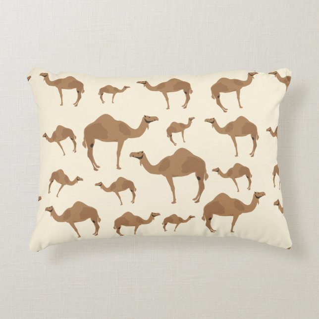 Coussins Décoratifs Motif animal chameau (Devant)
