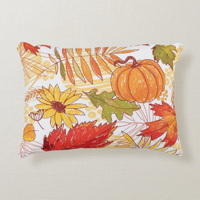 Coussins Décoratifs Motif automne (Devant)