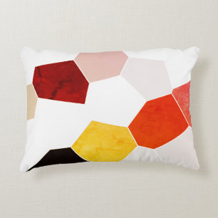 Coussins Décoratifs Motif cool rustique rouge orange jaune