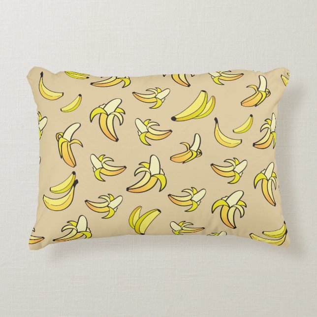 Coussins Décoratifs Motif de banane (Devant)