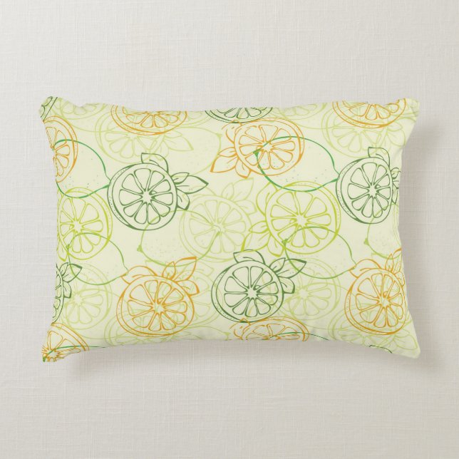 Coussins Décoratifs Motif de citron (Devant)