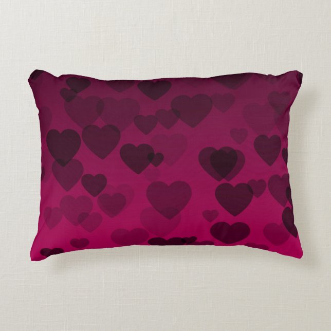 Coussins Décoratifs Motif de coeur 18 (Devant)