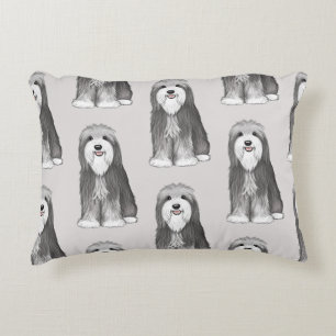 Coussins Décoratifs Motif de collies à poils mignons