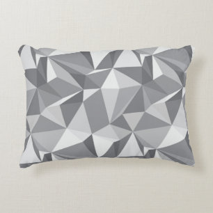 Coussins Décoratifs Motif de diamant - polygone abstrait