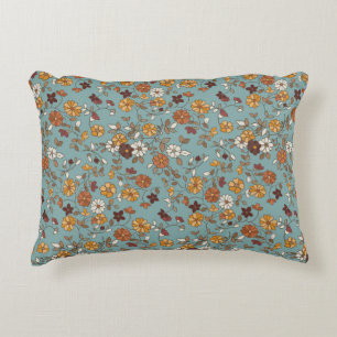 Coussins Décoratifs Motif de fleurs de Boho rétro