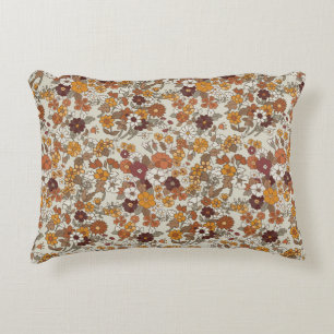 Coussins Décoratifs Motif de fleurs de Boho rétro