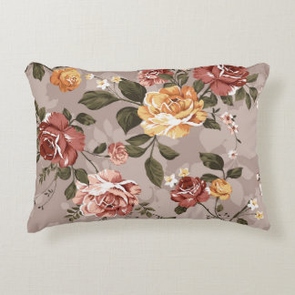 Coussins Décoratifs motif de fleurs design textile illustration textil
