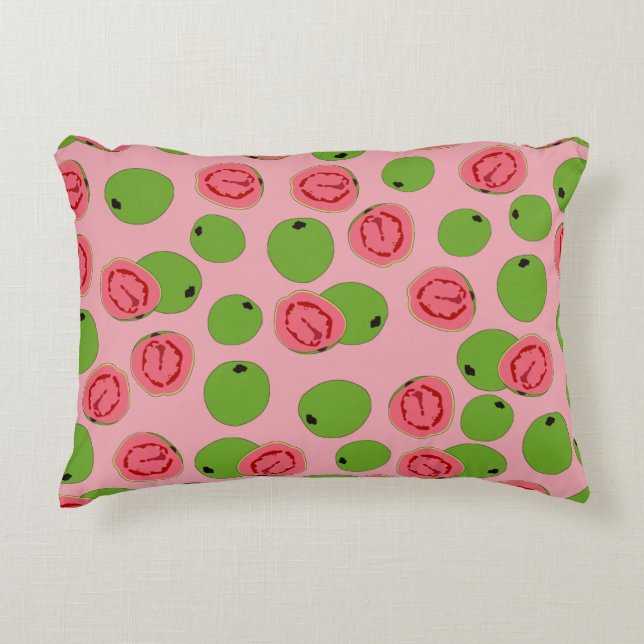 Coussins Décoratifs Motif de fruits de goyave (Devant)