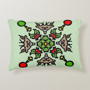 Coussins Décoratifs Motif de mandala floral