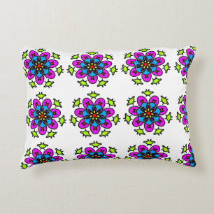 Coussins Décoratifs Motif de mandala floral