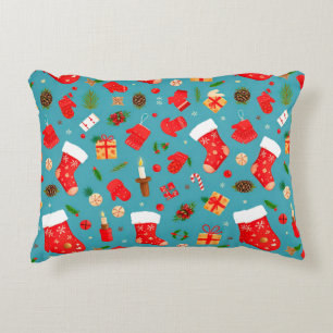 Coussins Décoratifs Motif de Noël coloré