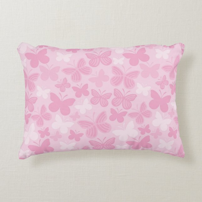 Coussins Décoratifs Motif de papillon (Devant)
