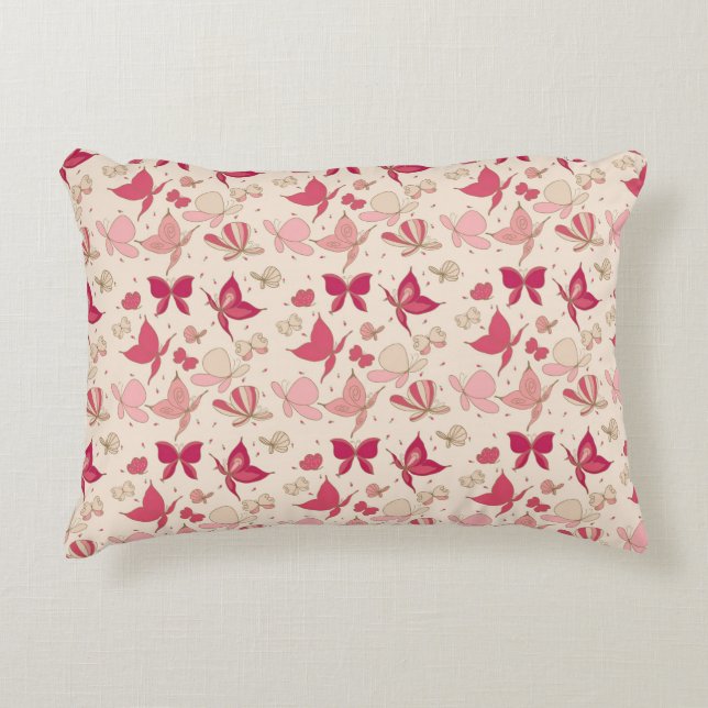 Coussins Décoratifs motif de papillon 3 (Devant)