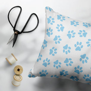 Coussins Décoratifs Motif De Pâtes, Poches De Chien, Bébé Pâtes Bleues