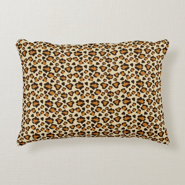 Coussins Décoratifs Motif de peau de guépard (Devant)