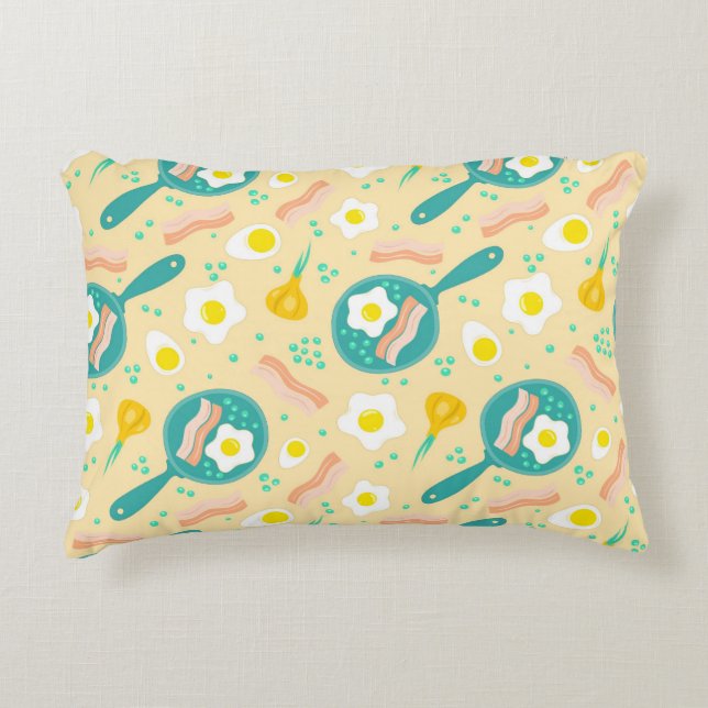 Coussins Décoratifs Motif de petit déjeuner (Devant)