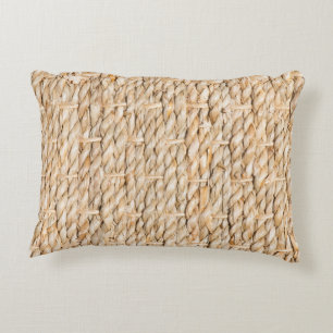 Coussins Décoratifs Motif de tapis Sisal