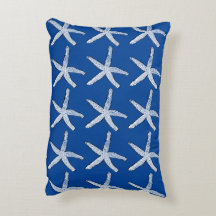 Motif d'étoile de mer Plage Côtière Bleu profond É
