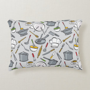 Coussins Décoratifs Motif d'outils de cuisine