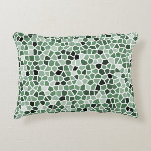 Coussins Décoratifs Motif en verre vert