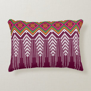 Coussins Décoratifs Motif ethnique géométrique traditionnel