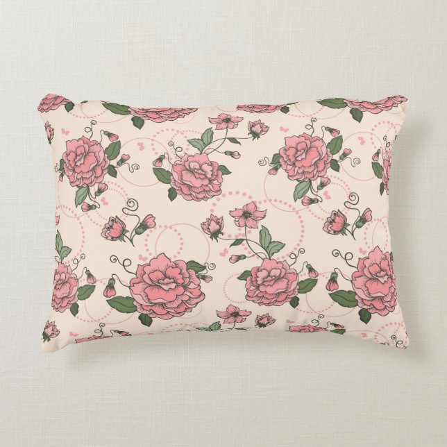 Coussins Décoratifs Motif floral 5 (Devant)