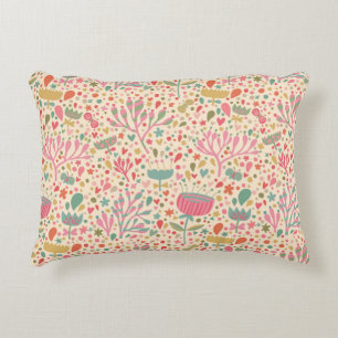 Coussins Décoratifs Motif floral lumineux