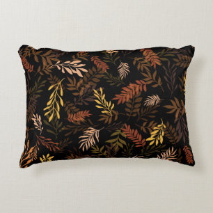 Coussins Décoratifs Motif floral sans couture avec feuilles. Patte tra