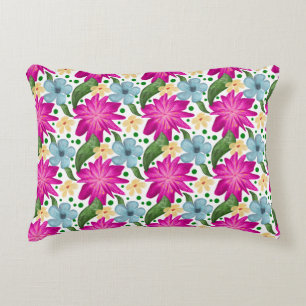 Coussins Décoratifs Motif floral sans couture Répétition de fleurs à
