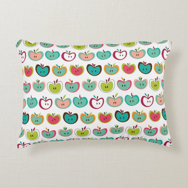 Coussins Décoratifs Motif mignon de pomme (Devant)
