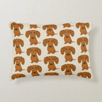 Motif mignon de teckels