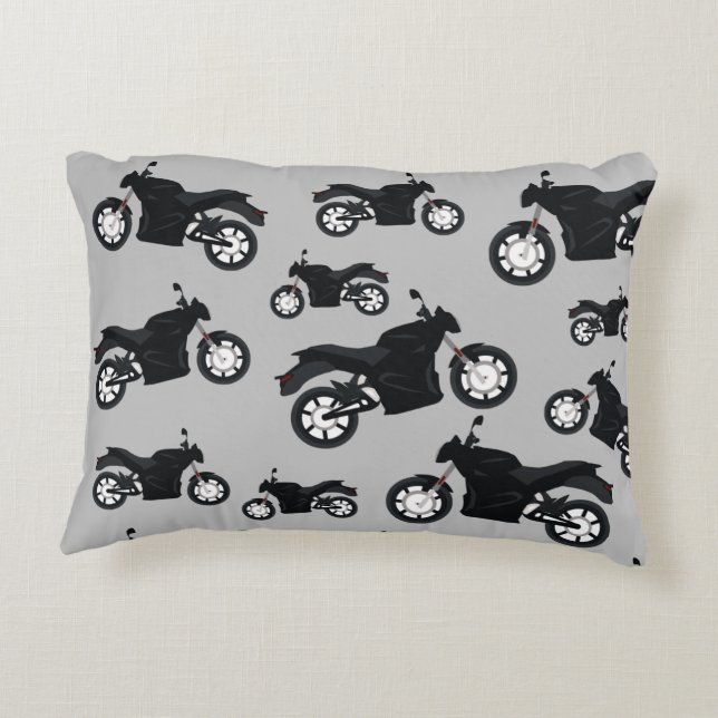 Coussins Décoratifs Motif moto (Dos)