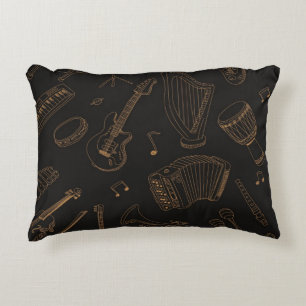 Coussins Décoratifs Motif musical