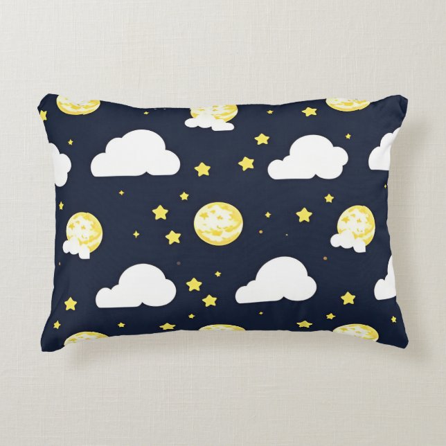 Coussins Décoratifs Motif Night Sky (Devant)