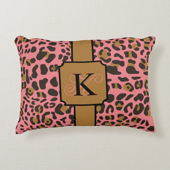 Coussins Décoratifs Motif Poster de animal Leopard Jaguar personnalisé (Devant)