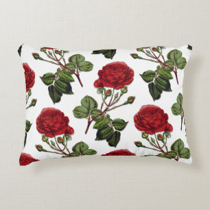 Coussins Décoratifs Motif Rose Red Long Stem