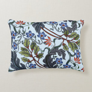 Coussins Décoratifs Motif sans couture avec fleurs dans le style art d