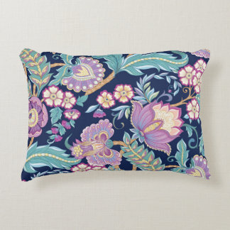 Coussins Décoratifs Motif sans couture avec fleurs décoratives stylisé