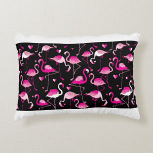Coussins Décoratifs Motif sans couture de flamants roses sur un fond s