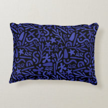 motif transparent abstrait bleu