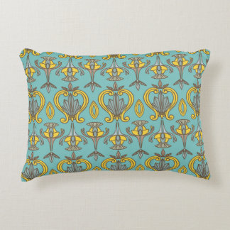 Coussins Décoratifs Motif vintage Art Nouveau sans faille. paroi vinta