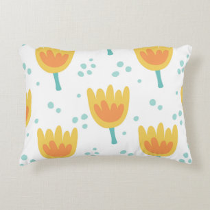 Coussins Décoratifs motif vintage sans couture, fleurs mignonnes motif
