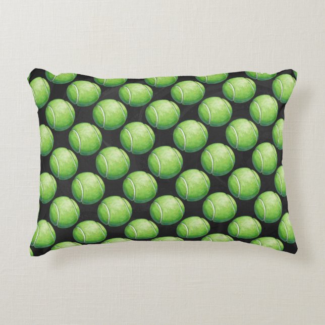 Coussins Décoratifs Motifs de balle de tennis (Devant)
