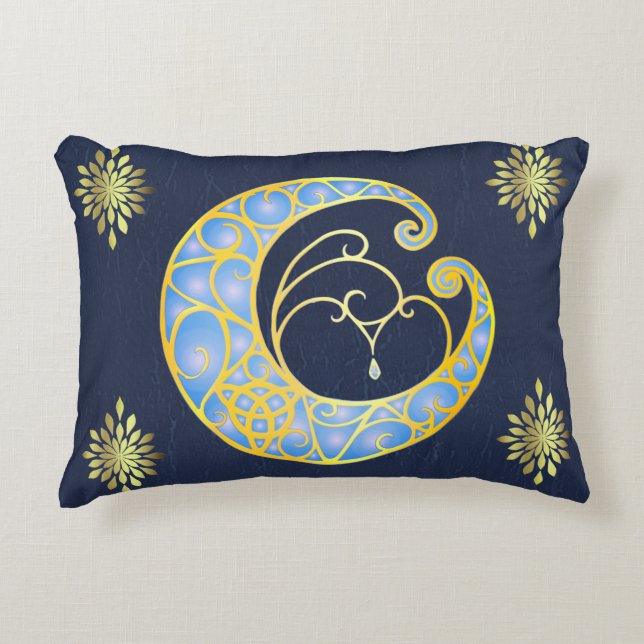 Coussins Décoratifs Mystical Celtic Moon (Devant)
