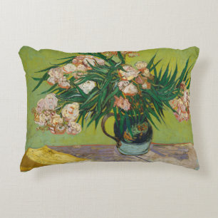 Coussins Décoratifs Nature morte florale rose Oleanders de Van Gogh
