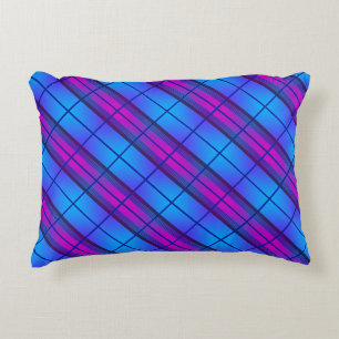 Coussins Décoratifs Néon bleu violet
