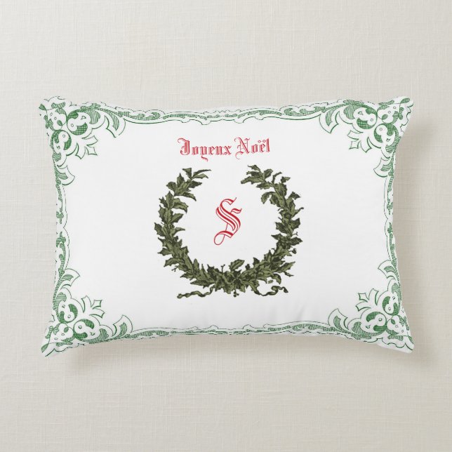 Coussins Décoratifs Noël Coussin-personnalisé (Devant)