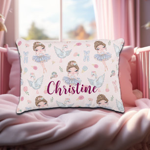 Coussins Décoratifs Nom personnalisé Ma douce Ballerina