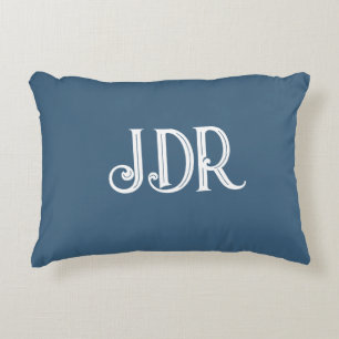 Coussins Décoratifs Nom personnalisé Monogramme